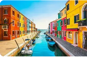 Îles de Murano et Burano