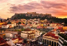 Quartier de Monastiraki Athènes