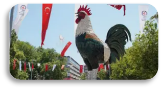 Statue du Coq de Denizli